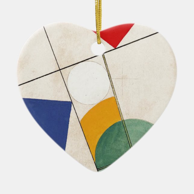 Décoration En Céramique Composition par Sophie Taeuber-Arp (Devant)