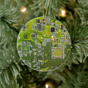 Décoration En Céramique Conception de carte de circuit imprimé PCB vert cl