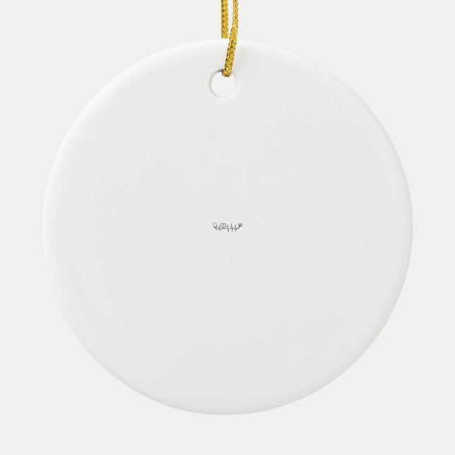 Décoration En Céramique Conception de chemise vectorielle Stéthoscope Batt (Devant)