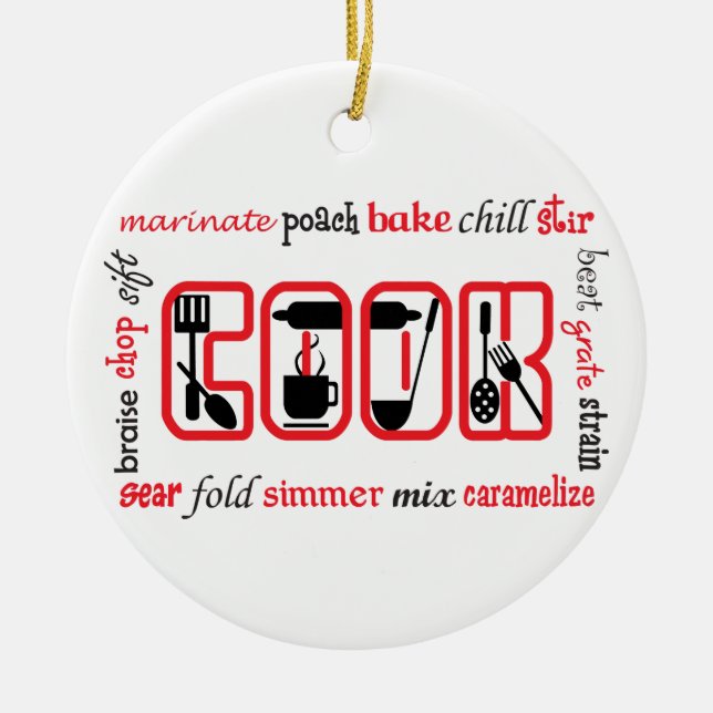 Décoration En Céramique Conditions de cuisine (Devant)