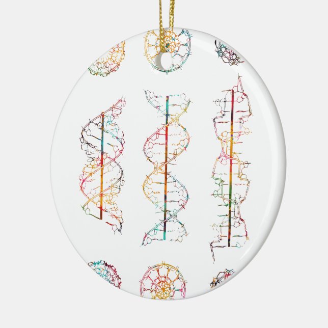 Décoration En Céramique conformation de l'hélice de l'ADN (Gauche)