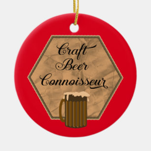 Décoration En Céramique Connaisseur de la bière artisanale