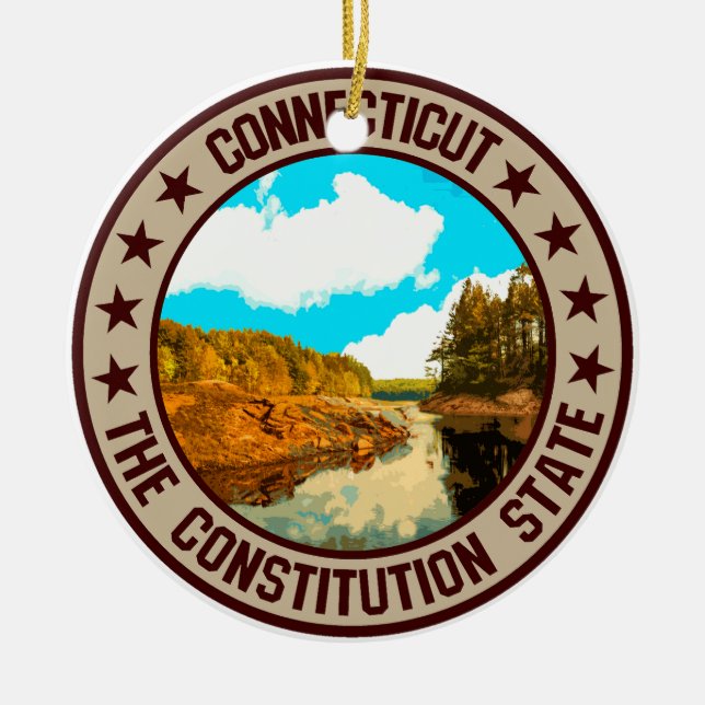 Décoration En Céramique Connecticut (Devant)