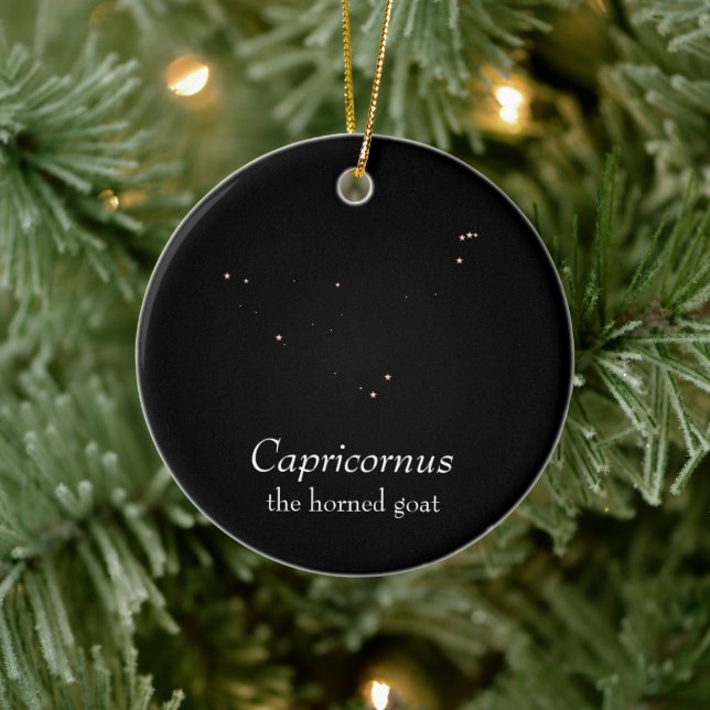 Décoration En Céramique Constellation du Capricorne (Arbre)