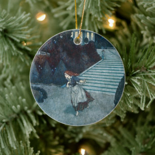 Décoration En Céramique Conte de fée vintage, Cendrillon par Edmund Dulac