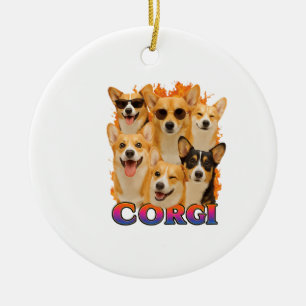Décoration En Céramique Copie Corgi
