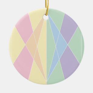 Décoration En Céramique Coquille cristalline (plane)