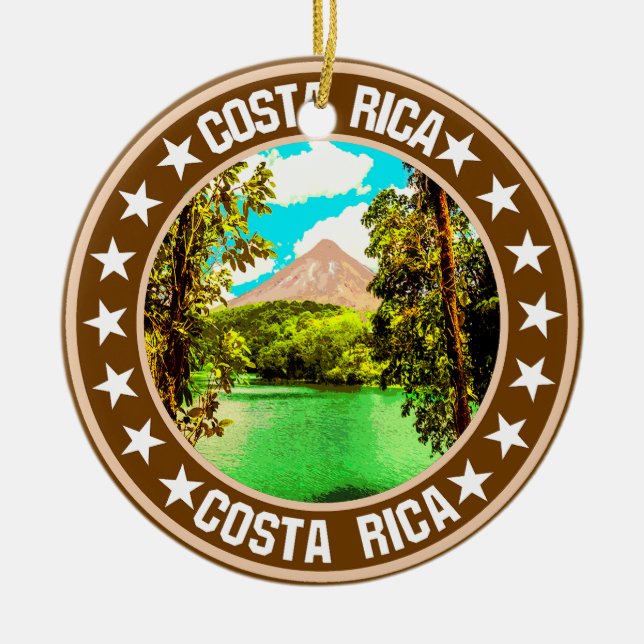 Décoration En Céramique Costa Rica (Devant)