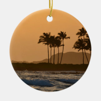 Décoration En Céramique Coucher de soleil sur Kauai