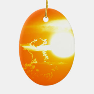 Décoration En Céramique coucher du soleil 3