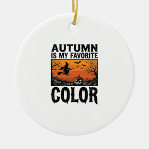 Décoration En Céramique Couleur préférée d'automne Halloween Citrouille Ve