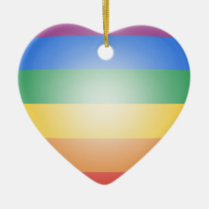 Décoration En Céramique COULEURS 3D DE Fierté LGBT