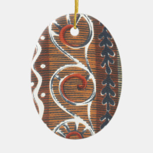 Décoration En Céramique Couleurs traditionnelles Vintages africaines