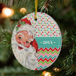 Décoration En Céramique Couleurs vintages Père Noël Retro avec photo<br><div class="desc">Modèle de couleurs Père Noël Retro vintage avec Photo dans le dos Ornament. Pour modifier Note, à côté de "Personnaliser ce Modèle" cliquez sur "Détails". Pour des modifications supplémentaires (couleur de police, style de police, ajouter du texte ou une image), faites défiler vers le bas et cliquez sur le lien...</div>
