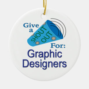 Décoration En Céramique Coup de chapeau aux graphistes