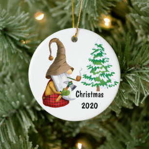 Décoration En Céramique Couper Notre Arbre De Noël
