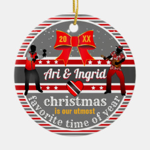 Décoration En Céramique Couple / Amitié