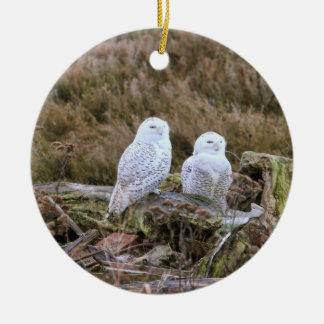 Décoration En Céramique Couples de hibou de Milou