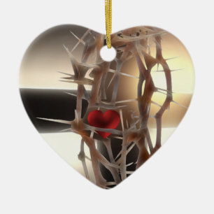 Décoration En Céramique Couronne d'épines