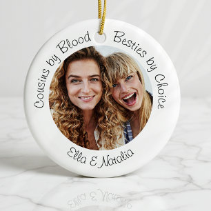 Décoration En Céramique Cousins by Blood Besties by Choice Photo Gicadeaux