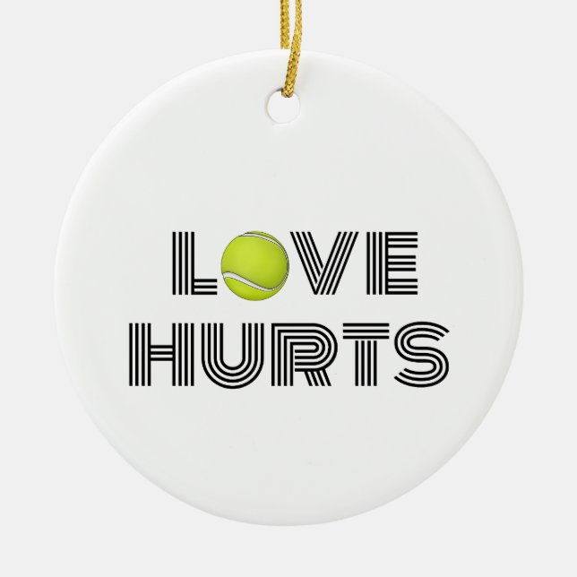 Décoration En Céramique Coussin Love Hurts (Devant)