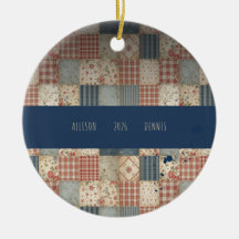 Couvre-lit de mémoire personnalisé Nom de famille