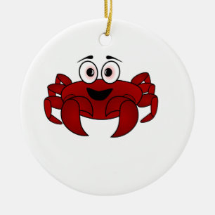 Décoration En Céramique Crabe