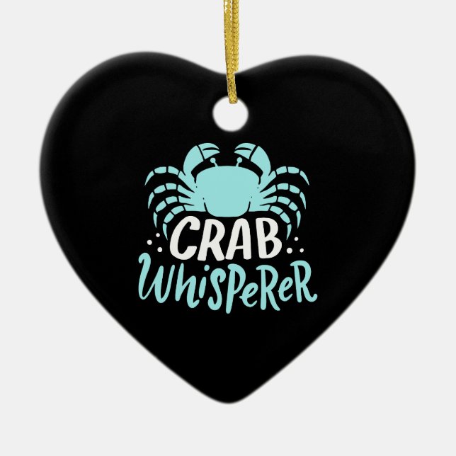Décoration En Céramique Crabe Whisperer (Devant)