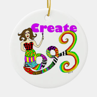 Décoration En Céramique Créez la sirène