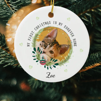 Décoration En Céramique Créez votre propre chat pour Noël