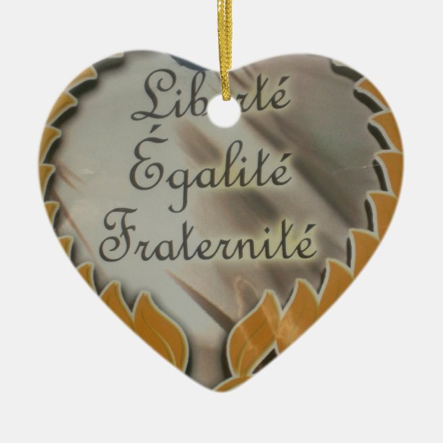 Décoration En Céramique Créez votre propre Fraternité pour l'égalité de li (Devant)