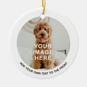 Décoration En Céramique Créez Votre Propre Noël À Texte Personnalisé Avec