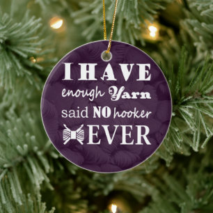 Décoration En Céramique Crochet - Fer Hoarder Artisanat