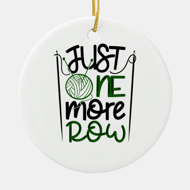 Décoration En Céramique Crocheting (Devant)