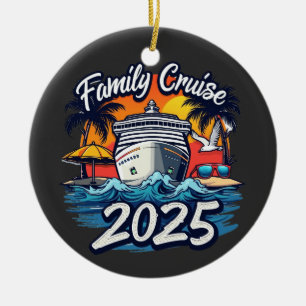Décoration En Céramique Croisière en Famille 2025 Équipage de Navire à Thè