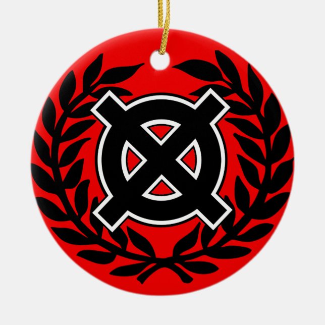 Décoration En Céramique Croix celtique (Devant)