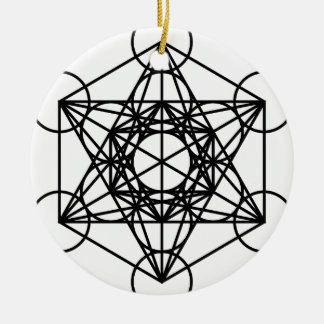 Décoration En Céramique Cube en Metatrons