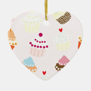 Décoration En Céramique Cupcakes