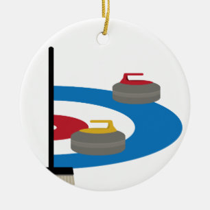 Décoration En Céramique Curling