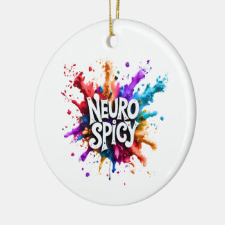 Décoration En Céramique custom / personalised NEUROSPICY neurodiversity 