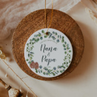 Customizable Nicknames First Xmas as Grandparents