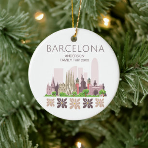 Décoration En Céramique Cute Barcelona Espagne