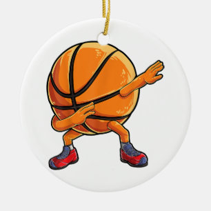 Décoration En Céramique Dabbing Basketball Ball Funny Boys Hommes Femmes S