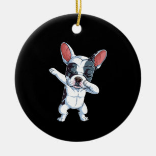 Décoration En Céramique Dabbing French Bulldog Enfants garçons Amoureux de