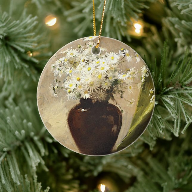 Décoration En Céramique Daisées dans un vase, Paul Fisher (Arbre)