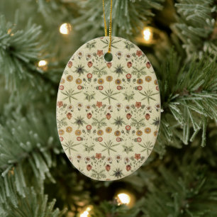 Décoration En Céramique Daisy de William Morris, Fleurs victoriennes Vinta