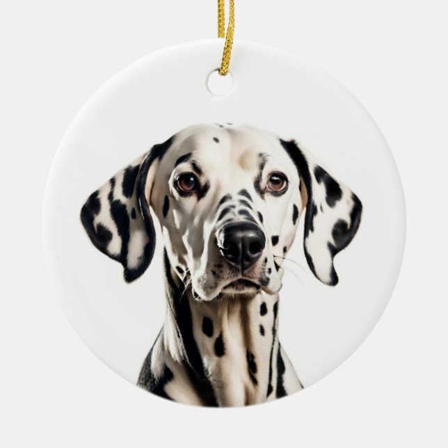 Décoration En Céramique Dalmatien (Devant)