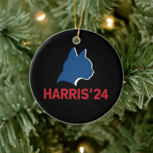 Décoration En Céramique Dame de chat drôle sans enfants pour citation 2024