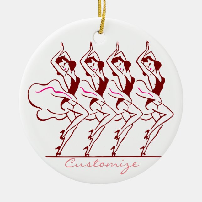 Décoration En Céramique Dancing Girls Thunder_Cove (Devant)