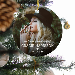 Décoration En Céramique Dans la mémoire aimante   Christmas Keepsaké 2 Pho